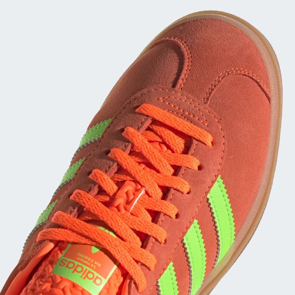 [NEW] Women's adidas Gazelle Bold‎ Shoe 'Solar Orange' H06126 - Picture 7 of 8